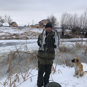 Фото зимней рыбалки в Астрахани